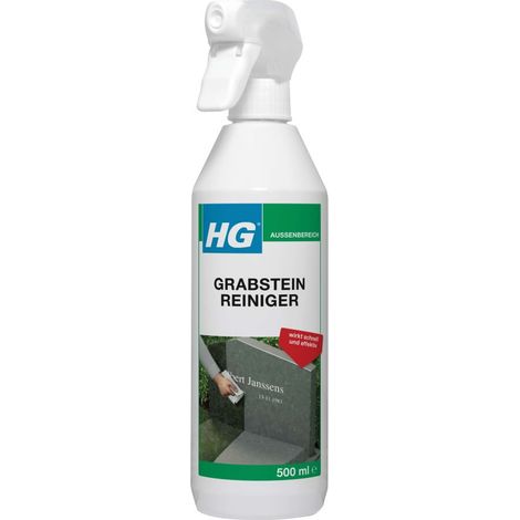HG Grabstein Reiniger 500 ml Granit Marmor Naturstein