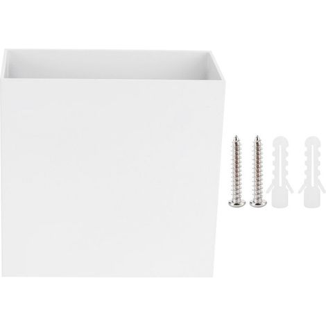 Wall light wall-mounted LED 7W, lamp square of indoor, bedroom to bed, hallway, porch, balcony, decoration 100265V (coquille white hot) (1/5)
