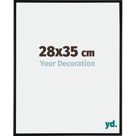 yd. - Cadre photo 28x35 - Noir Mat - Aluminium - Kent (1/5)