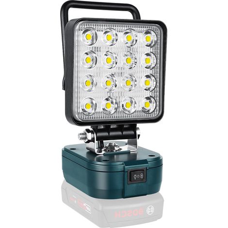 projecteur led rechargeable lampe pour batterie 18V, 48W (1/5)