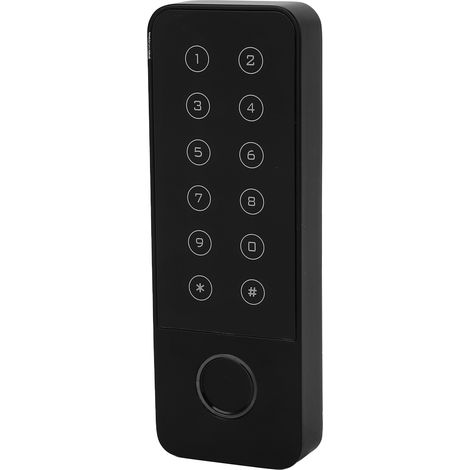Système de contrôle d'accès pour portes, carte d'empreinte digitale, mot de passe, étanche, 2120 utilisateurs de cartes, joint interne. (1/5)