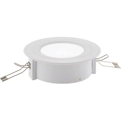 Luz de emergencia Led ZOR AUTO-TEST, Superficie / Empotrado, Blanco frío (1/4)