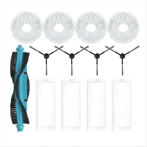 Hauptseitenbürste + Filter + Wischmopp für Staubsauger 11090 Revolution, kompatibles Ersatzteilset, Reinigungszubehör, Komplettset, Ersatzteile, effiziente Wartung, für den Hausgebrauch. (1/5)