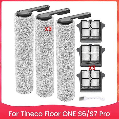 HEPA-Filter & Ersatzteile-Set Bürstenwalzen für Tineco Floor ONE S6/S7 Pro Nass-Trockensauger (1/5)