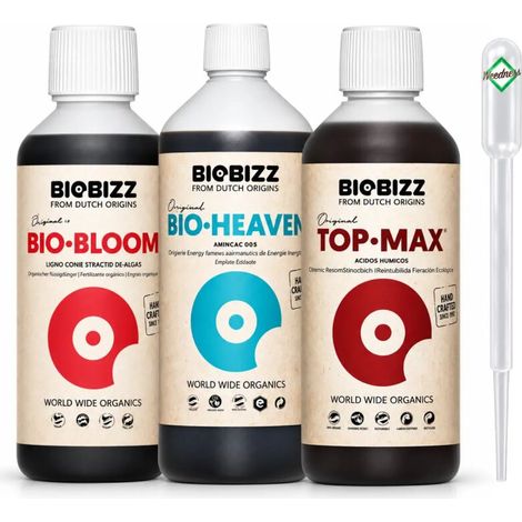 BioBizz kit culture hydroponique 3 pièces culture hydroponique engrais kit de démarrage kit complet (1/5)