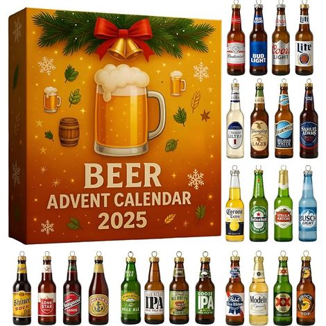 Calendrier de L’avent Whisky2026 – 24 Surprises Uniques avec 24 Mini Bouteilles 3D de Whisky, Advent Calendar Original pour Adultes, Amateurs de Bar et Dégustation de Spiritueux (F) (1/5)