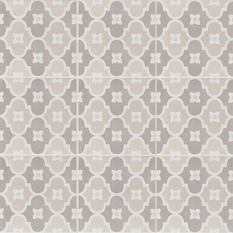 Aelle - Carrelage sol / mur effet ciment 20x20 cm CAPRICE DECO BOWTIE PASTEL - Vendu par boîte de 1 m² (1/4)