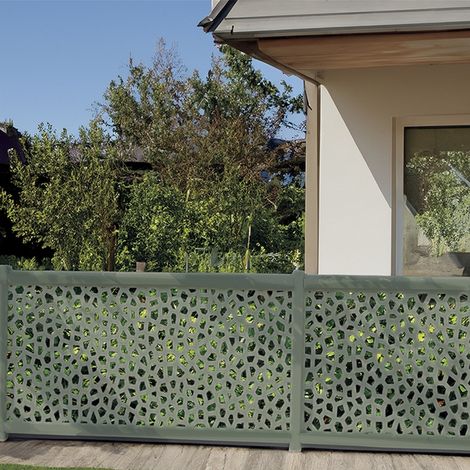 PANEL DECORATIVO MOSAIC REMAKE VERDE 1X2 M NORTENE