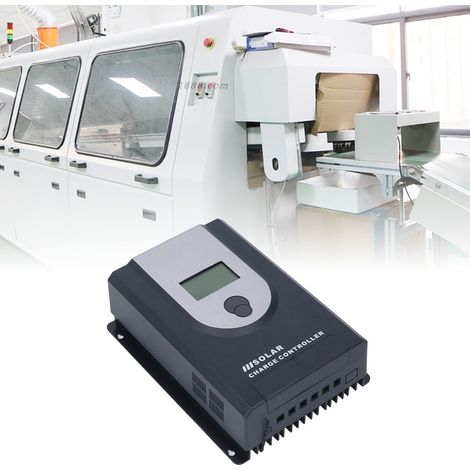 MPPT-Solarladeregler, Photovoltaik-Leistungsregler, Nennspannung 12/24 V DC, maximale Photovoltaik-Spannung 100 V, verbessertes Modell MPJ60-50A (1/5)