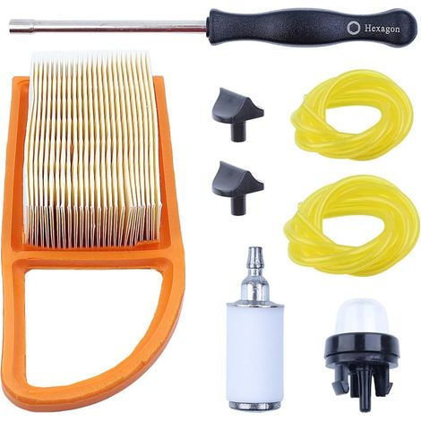 Kit d’amorce pour tuyau de filtre à air et joint d’ampoule pour Stihl Br600 Br550 Br500 4282 182 9500 4282 141 0300 (1/5)