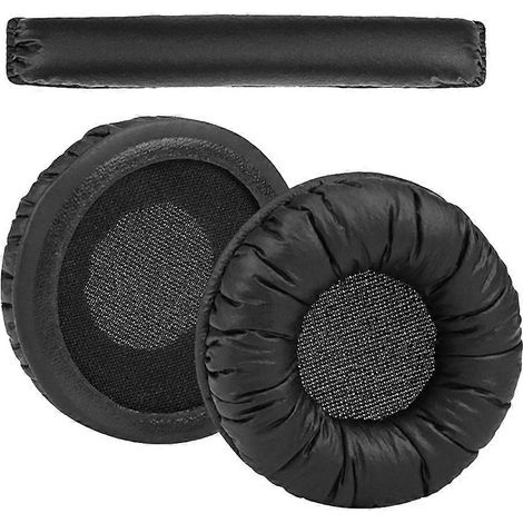 Coussinets d'oreille de rechange pour casque TELEX AIRMAN750/760 avec arceau pour une meilleure expérience sonore - Noir (1/5)