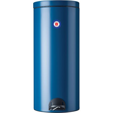 Rossignol – Poubelle de cuisine à pédale 30L – Corps en acier poudré – Seau amovible avec anse métal – Fabrication française
