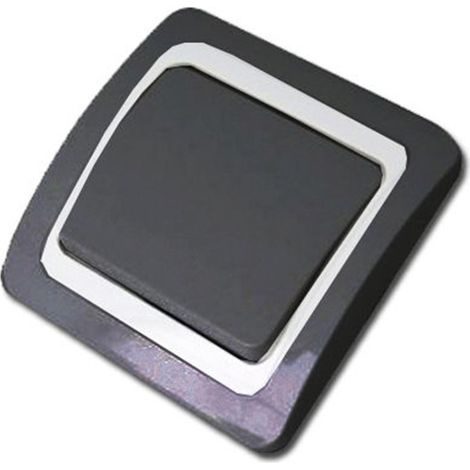 Interrupteur va-et-vient électrique anthracite Finstock 52035