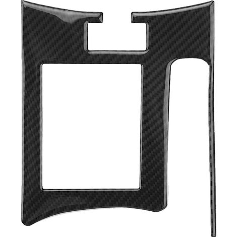 Garniture de panneau de levier de frein à main de vitesse de voiture en Fiber de carbone adaptée à Toyota RAV4 06-12