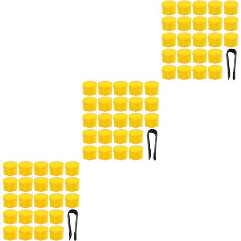 120Pièces Cache Moyeu Jante Auto PP Design Élégant Et Résistant (1/2)