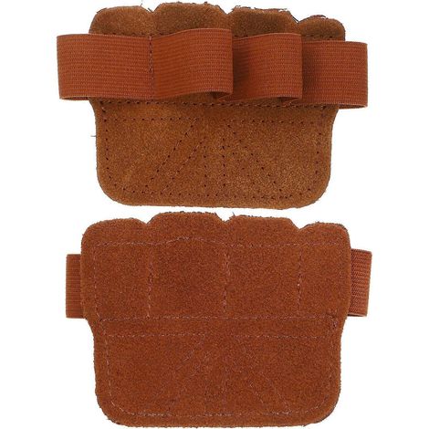 Gants d'haltérophilie résistants, adaptés aux athlètes, polyvalents, marron clair (une paire) (1/5)