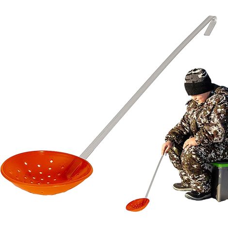 Eisschäumer Angellöffel Eislöffel langer Griff Eisschäumer