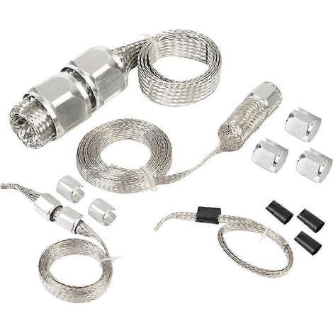 Kit de gaine tressée pour durite de voiture universelle, gaine pour conduite de carburant, radiateur et chauffage, pièces de rechange (1/5)