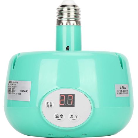 Lampe chauffante 220 V pour animaux de compagnie, culot E27, idéale pour l'élevage de volailles, de porcelets, de poulets et de
