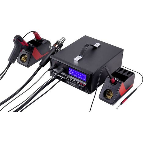 [NEUWERTIG] B-Ware TOOLCRAFT Reparatur-Station 900 W 4 in 1 Überarbeitungsstation 150-500°C Station (1/2)