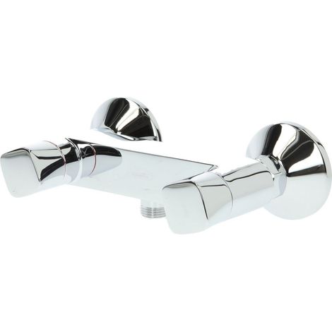 hansgrohe Logis Mezclador bimando para ducha, montaje en