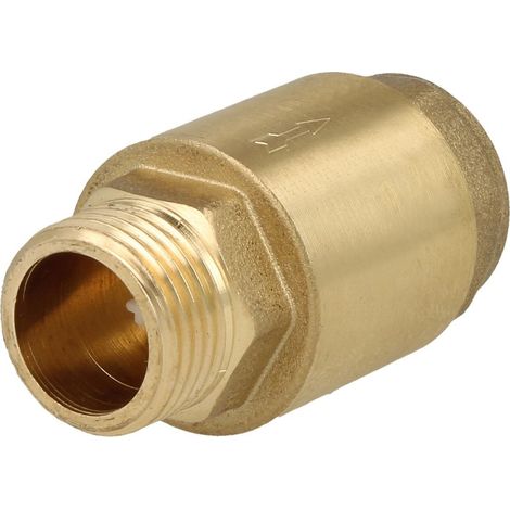 Clapet de retenue 1/2’’ FM x 1/2’’ FF laiton