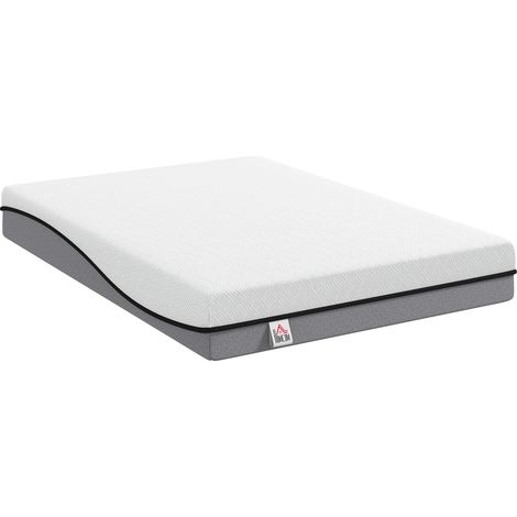 Matelas 140x200cm H3 mi-ferme 20cm d'épaisseur Ergonomique et respirant en mousse à mémoire de forme imprégnée de gel, certifié Oeko-Tex et CertiPUR (1/5)