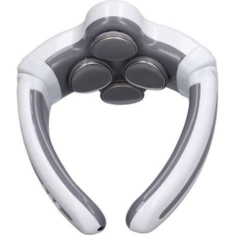 Massageur Cervical Électrique 4 Têtes à Impulsions 3D, Rechargeable USB, Portable avec Chauffage Profond, Appareil de Massage Intelligent (1/5)