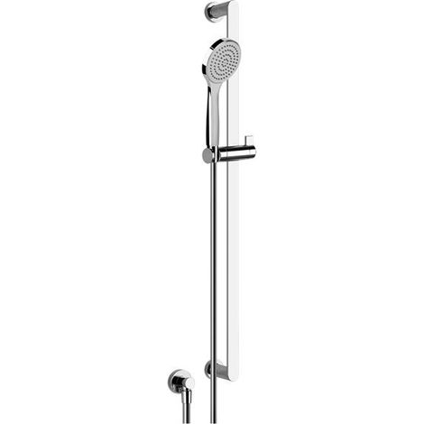 Gessi Emporio ensemble barre de douche avec raccord mural coude
