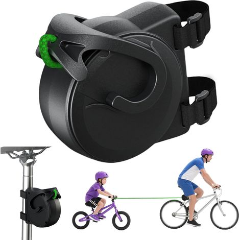 Barre Traction Velo Enfant, 2,6 M Tire Velo Rétractable Câble de Traction Velo Corde de Traction pour VTT Enfants Barre Traction Velo Enfant Barre de Remorquage Velo (1/5)