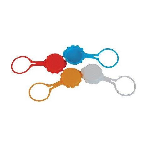 TAPPO PVC + ANELLO X BOTTIGLIA - LT 1 CF=PZ 100- 5 confezioni