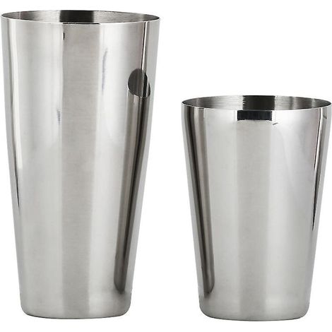 set Shaker Cocktail En Inox (inox Naturel), 820ml Et 650ml (1/5)