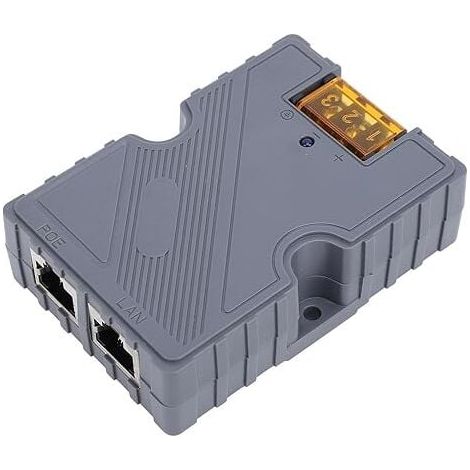 PoE injector, 150W passive GigE PoE injector with electrostatic discharge, 10/100/1000 Mbps high-speed network, for Dishy V2 and Gen3 (1/5)
