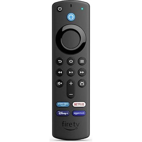 Alexa Voice Remote (3rd Generation) for Fire TV, with TV control buttons, compatible Fire TV device required, 2021 model