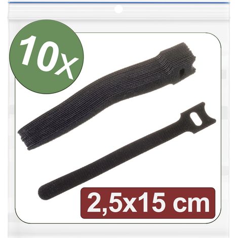 Quadrios 24CA314 Collier de serrage auto-agrippant pour grouper partie velours et partie agrippante