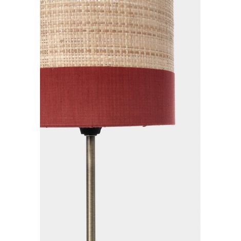 Lampada da tavolo "Aylen" con base in acciaio h 39 cm -verde (1/5)