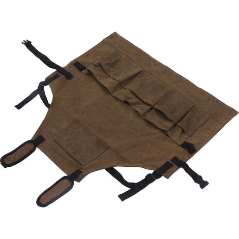 Multifunktionale Gartenschürze mit mehreren Taschen für Elektriker, Reparaturen und Werkzeugbedarf. (1/5)