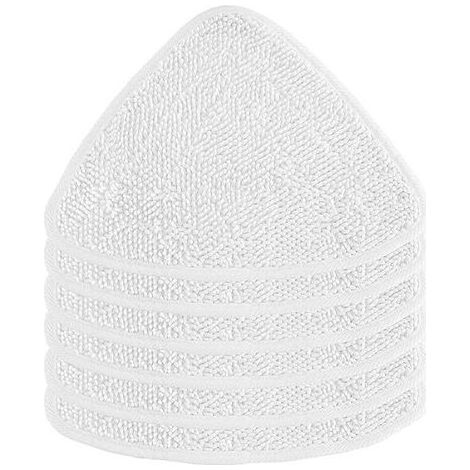 Lot de 6 lingettes microfibres lavables - chiffons de rechange pour balai vapeur, outil de nettoyage de plancher en tissu de remplacement pour Vileda OCedar,Chiffon de rechange Vileda OCedar (1/5)