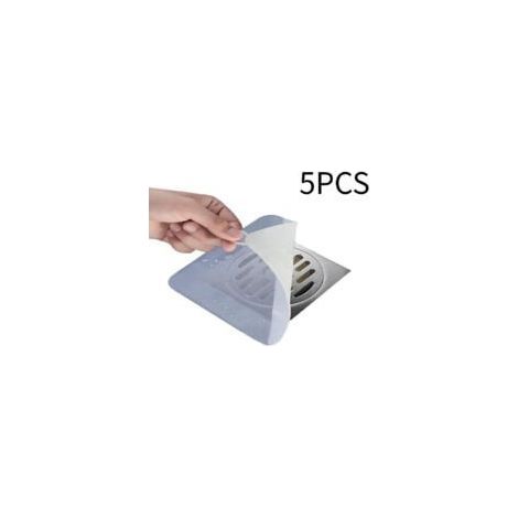 Tappo di scarico in silicone antiodore, confezione da 5, copertura deodorante per scarico, chiusura ermetica per cucina, bagno e lavanderia, efficace e riutilizzabile. (1/5)