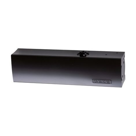 Geze – Ferme-porte TS 3000 EN3 force 3 fixe noir RAL 9005 – A-coup final et vitesse réglables – Pour portes jusqu’à 950 mm