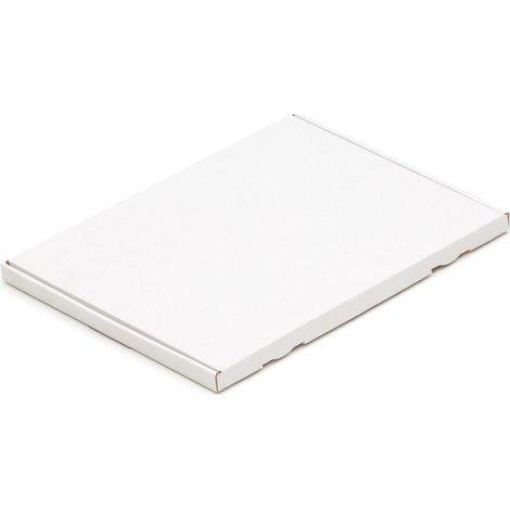 400 Großbrief 350 x 250 x 15 Großbriefkartons Postkarton DIN A4 WEISS (1/4)