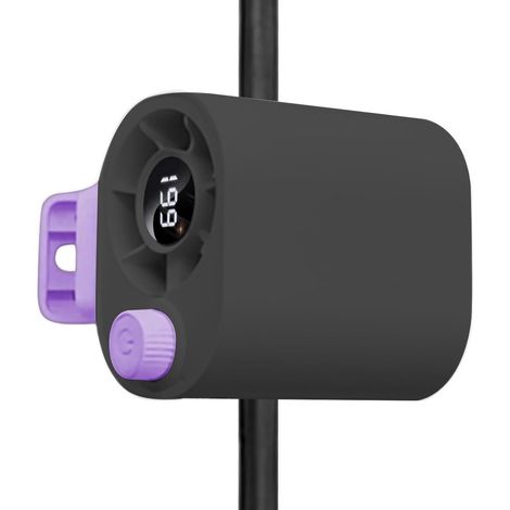 Ventilateur Pince Portable Rechargeable USB 1800 mAh Affichage (1/5)