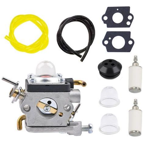 Carburateur avec joint, tuyau d'essence,pour Husqvarna 122HD45 122HD60 522HD60S 522HDR60S Jonsered HT2223T HT2218 Taille-haie remplace 596658301 523012401 (1/5)