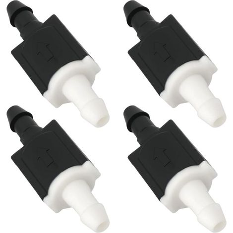 Lot de 4 Clapets Anti Retour pour Lave Glace de Pare Brise 85321-26020 8532126020 1K6863447A Compatible avec Toyota 41x14mm