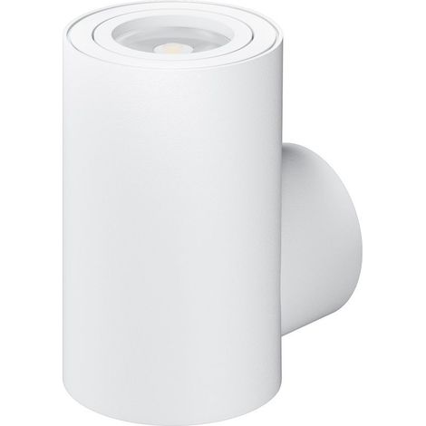 Applique Murale Cylindrique Led Gu10 38°, Finition Blanc Mat, Design Moderne Pour Éclairage Intérieur - Beneito & Faure (1/5)