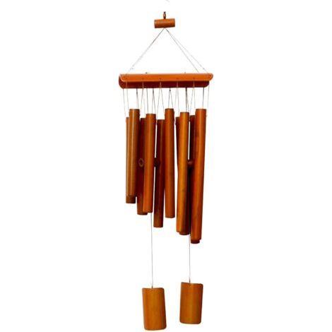 Carillon éolien en bambou, carillon éolien en bois, carillon éolien en bambou, carillon éolien en bambou-NANOTEH (1/5)