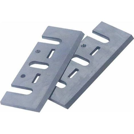 Kit de 2 lames pour rabot électrique - Dimensions 82 x 28 x 3 mm