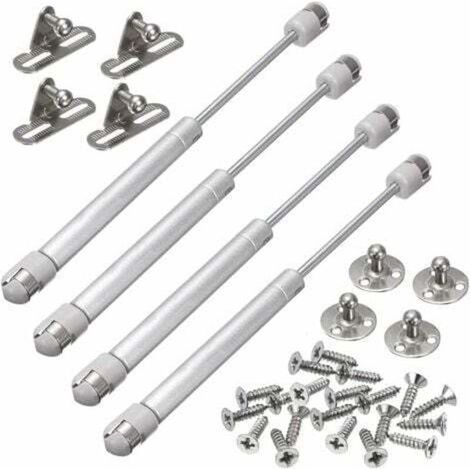 Ascenseur de meubles de cuisine hydraulique à bras pneumatique à 4 vérins à gaz pour ascenseur de porte d'armoire de meubles (150N) (1/5)