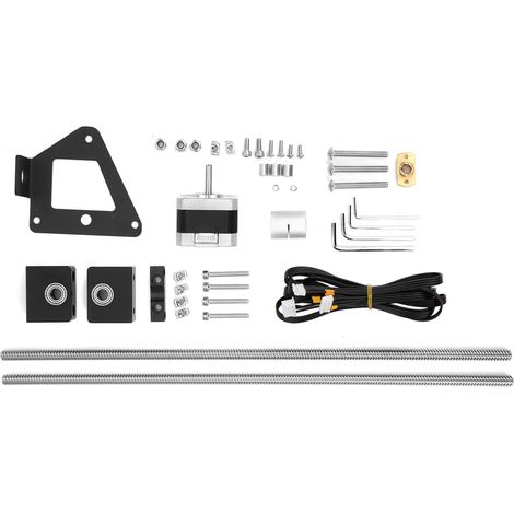 Kit de mise à niveau de vis mère double ZAxis pour accessoires d'imprimante 3D Creality Ender 3/3s 3pro