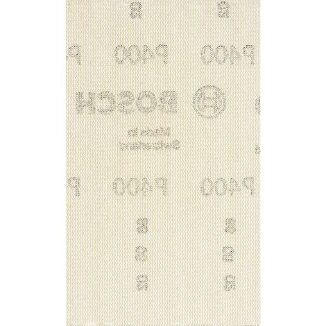 Feuilles abrasives BOSCH EXPERT rectangulaire bois et peinture net M480 - 80X133mm - G400 - 2608900742